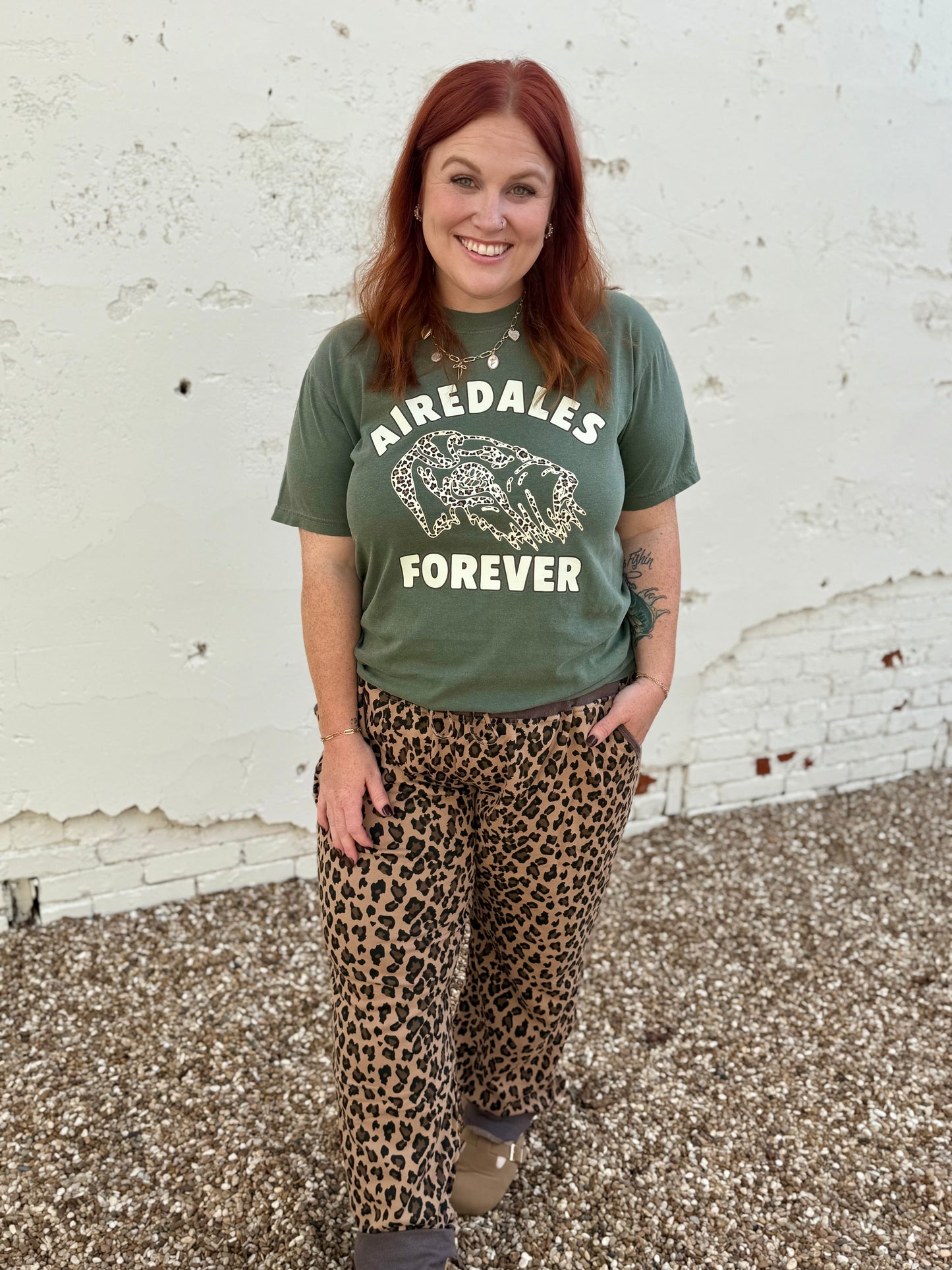 Lily Leopard Joggers