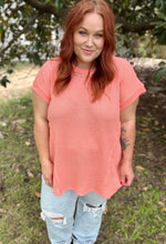 Blake Crochet Coral Top