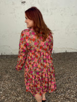 Molly Floral Tiered Mini Dress