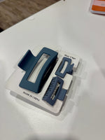 3 pc Matte Claw Clips