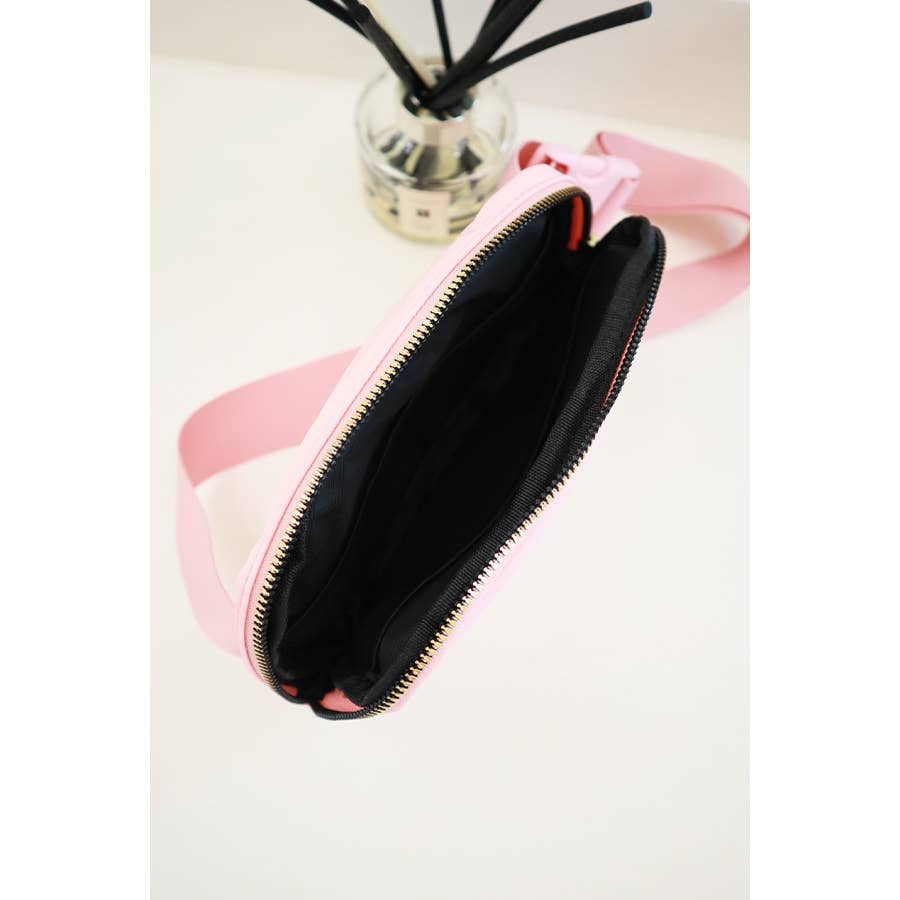 Solid Crossbody Belt Bag (Multiple Colors)