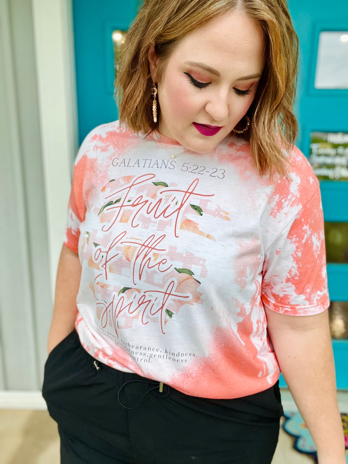 Fruit Of The Spirit Bleached Tee