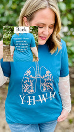 YHWH Floral Tee (Front & Back)