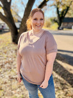 Jess Solid Color Pocket Tee (Multiple Colors)