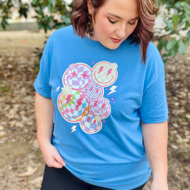 Smiley Retro Graphic Tee