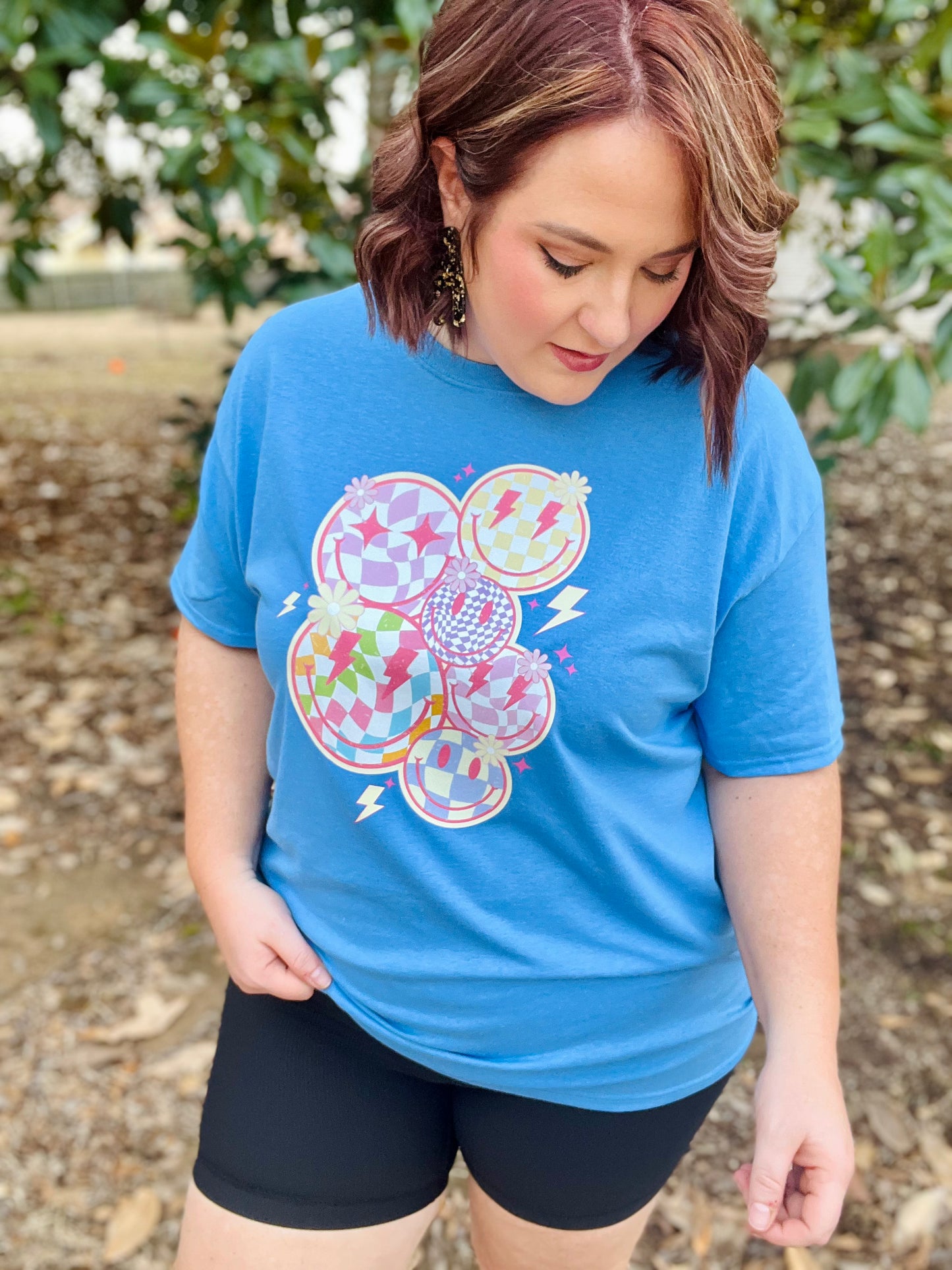 Smiley Retro Graphic Tee