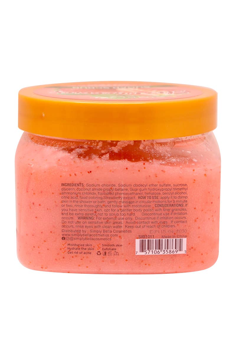 Simply BellaStrawberry Sugar Scrub