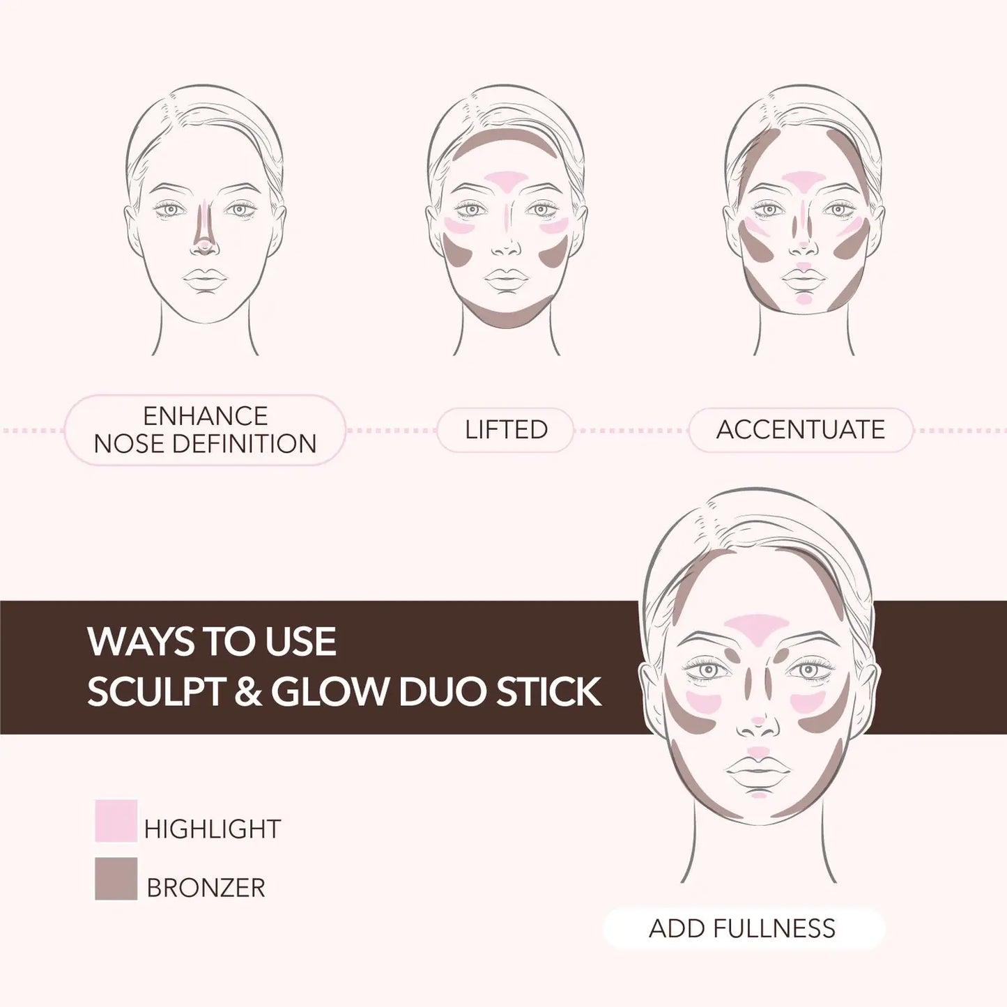 Sculpt and Glow Duo Stick (Multiple Colors)