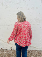 Fiona Floral Long Sleeve Top