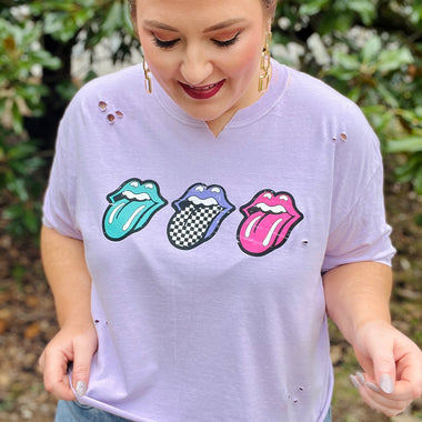 Say it Loud Graphic Tee on Comfort Colors