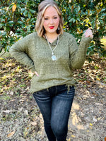 Jessica Frayed Hem Sweater