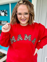 Mama Chenille Patch Sweatshirt (Any color sweatshirt)