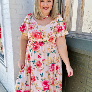 Willa Floral Puff Sleeve Dress