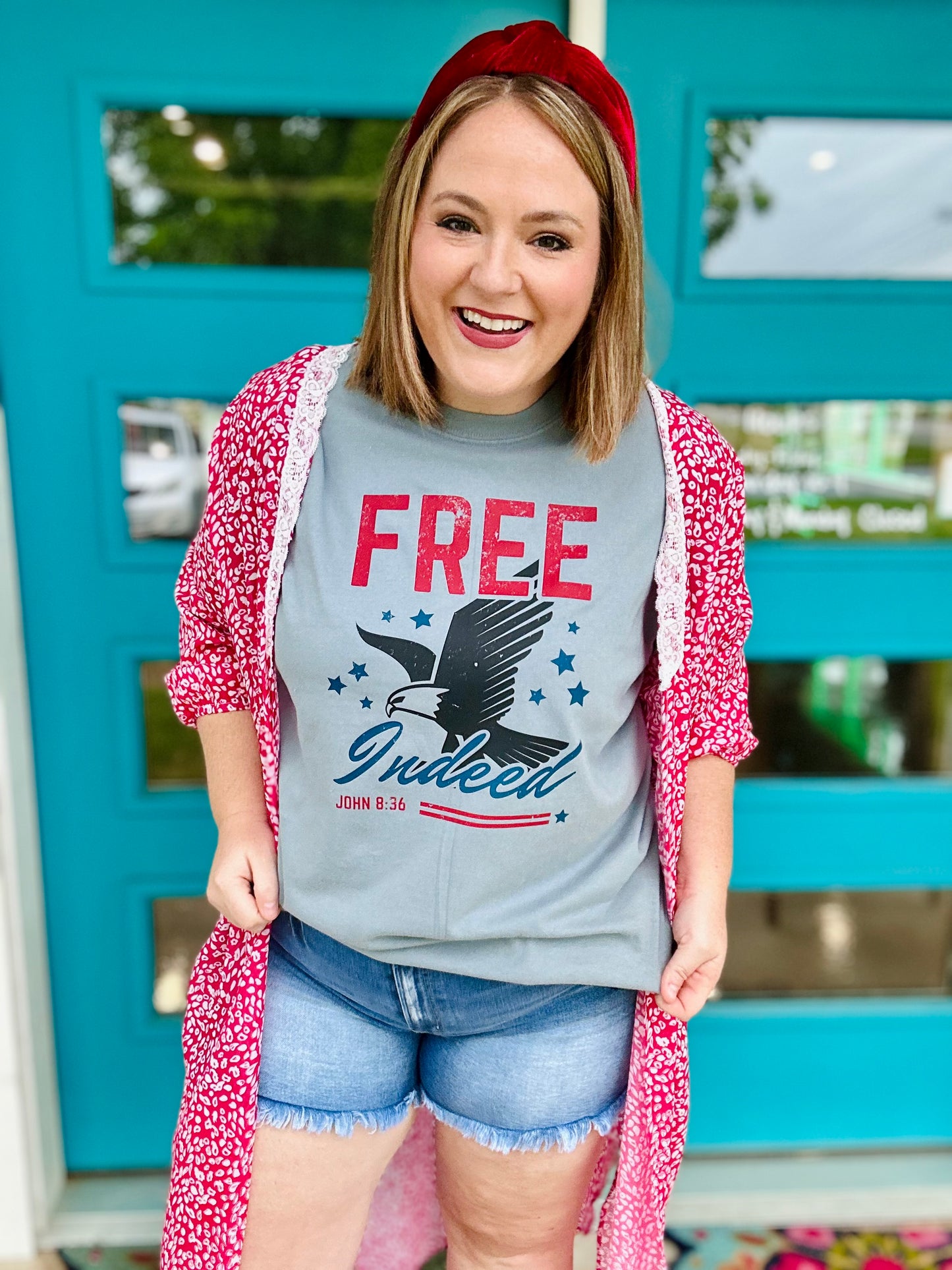 Free Indeed Tee On Comfort Color