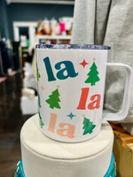 Christmas 12 oz Travel Mugs (Multiple Styles)