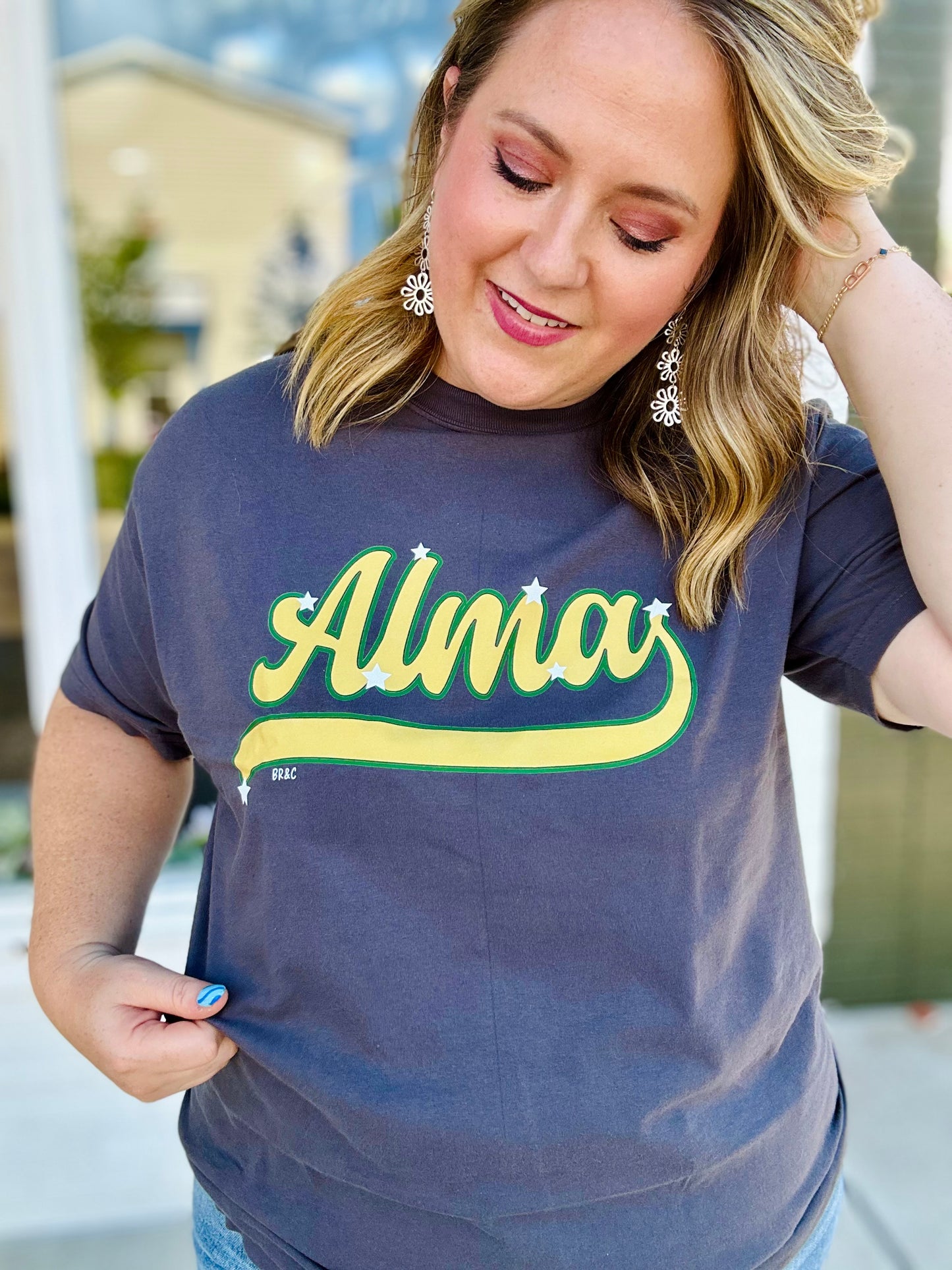 Alma Star Vintage Tee