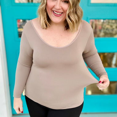 (RESTOCK) Seamless Reversible Long Sleeve (Multiple Colors)
