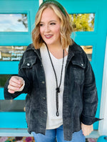 Samantha Corduroy Shacket (Multiple Colors)