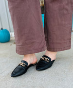 Emmy Brown Cropped Denim Pants