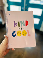 Kind Is Cool Spiral Notebook