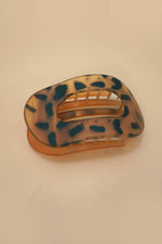 Jumbo Lay Flat Oval Hair Claw Clips (Multiple Colors)