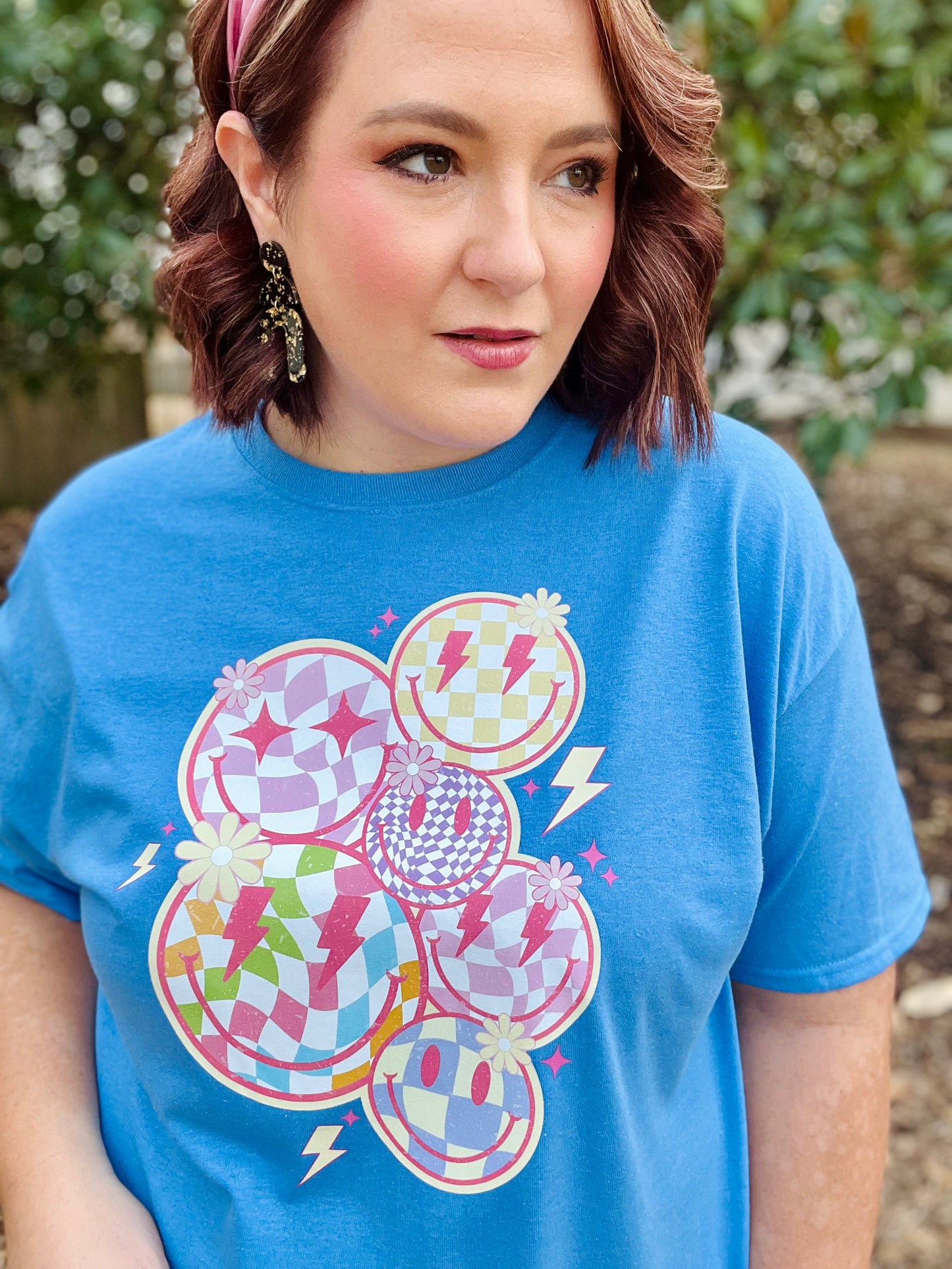 Smiley Retro Graphic Tee