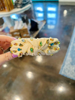 Bedazzled Headband in Cream
