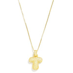 RESTOCK Studded Bubble Initial Necklace