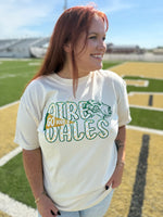 Faux Glitter Checkered School Spirit Tee (Customizable)