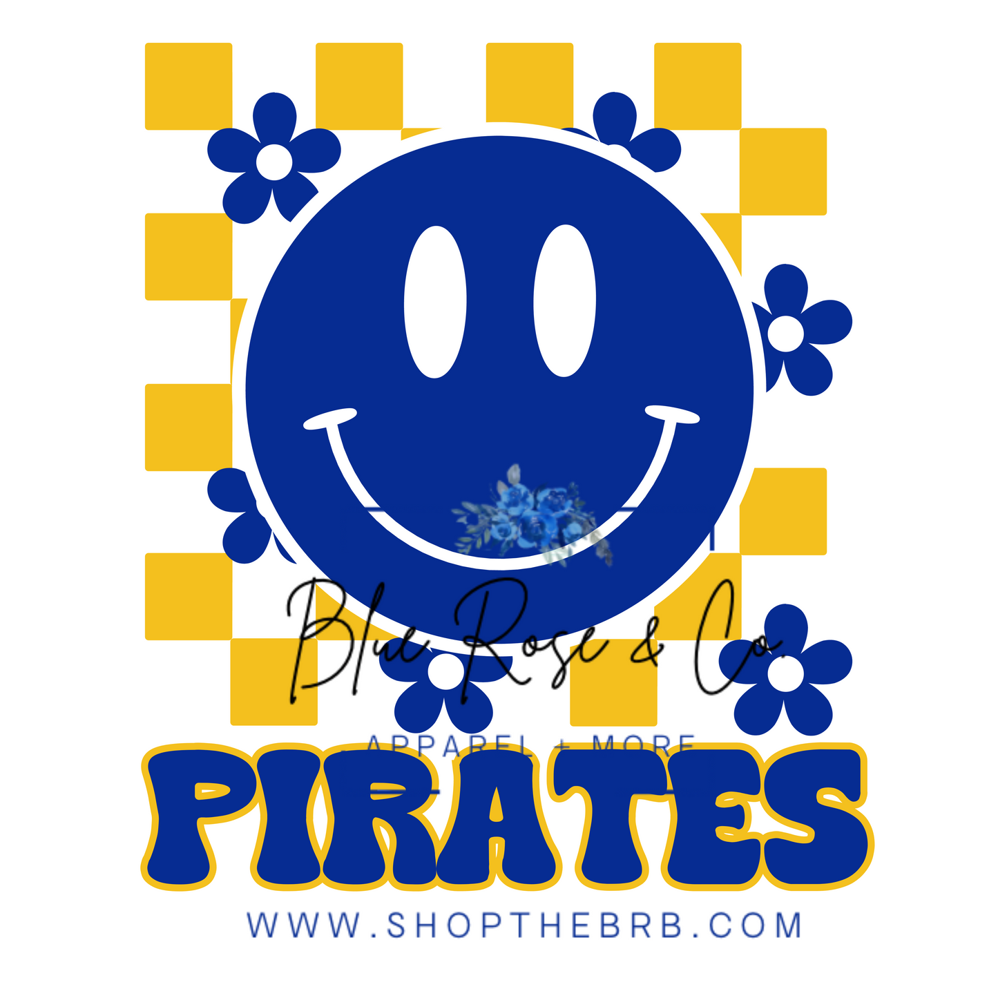 Retro Happy School Spirit Tee (Any School)