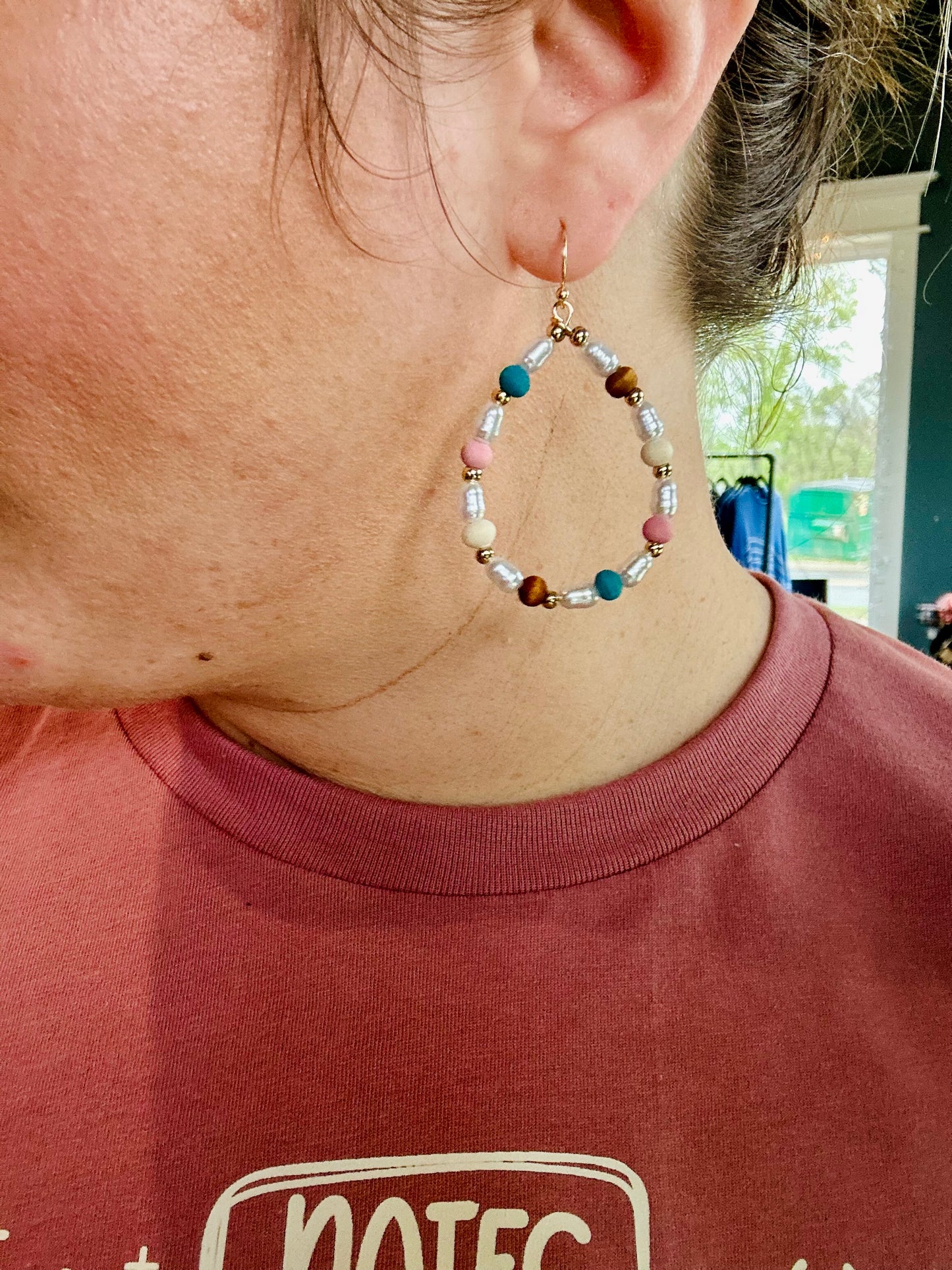 Kenzie Teardrop Earrings (Multiple Colors)