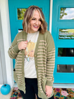 Sherri Striped Cardigan