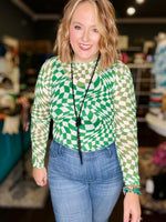 Laiklyn Mesh Top in Green