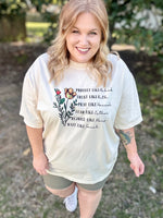 Women Of The Bible Tee On Comfort Colors