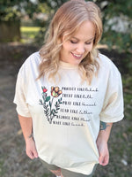 Women Of The Bible Tee On Comfort Colors