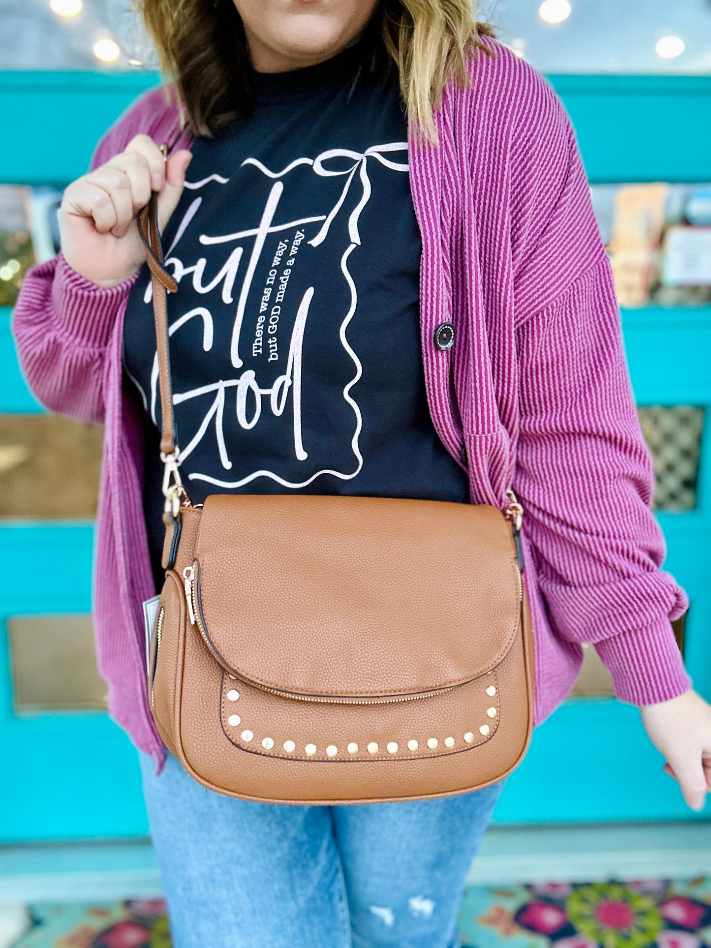 Mona Studded Crossbody