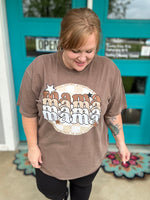 Neutral Mama Checkered Tee