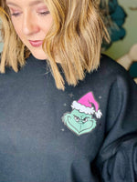 Green Era Swearshirt on Black (Front/Back)