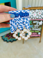Mother of Pearl Geometric Earrings