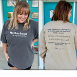 Motherhood is my Ministry Graphic (Front/Back)