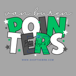 School Spirit Stars On Comfort Colors (Customizable)