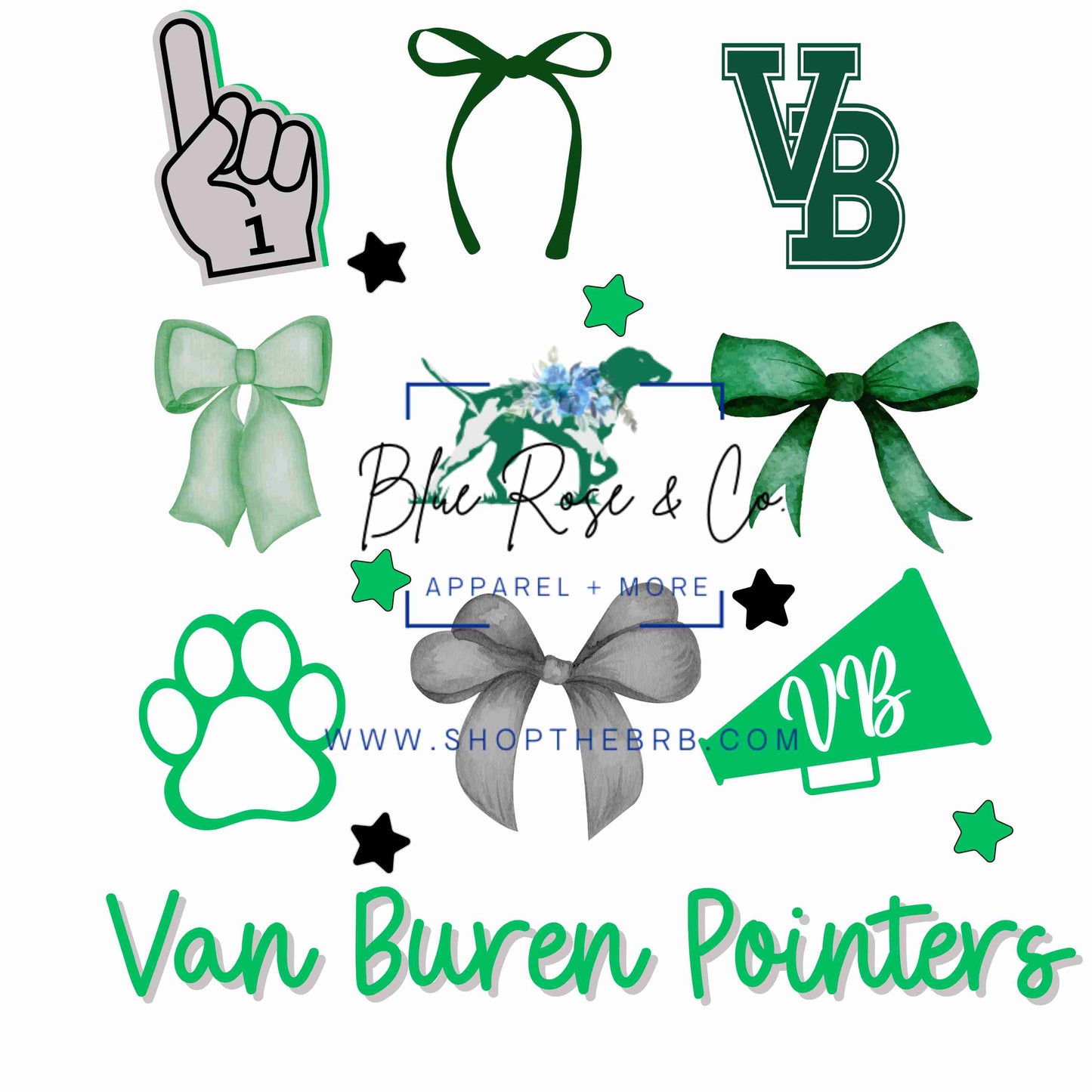 Bows Collage School Spirit Tee