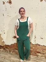 Sleeveless Solid Urban Ribbed Jumpsuit