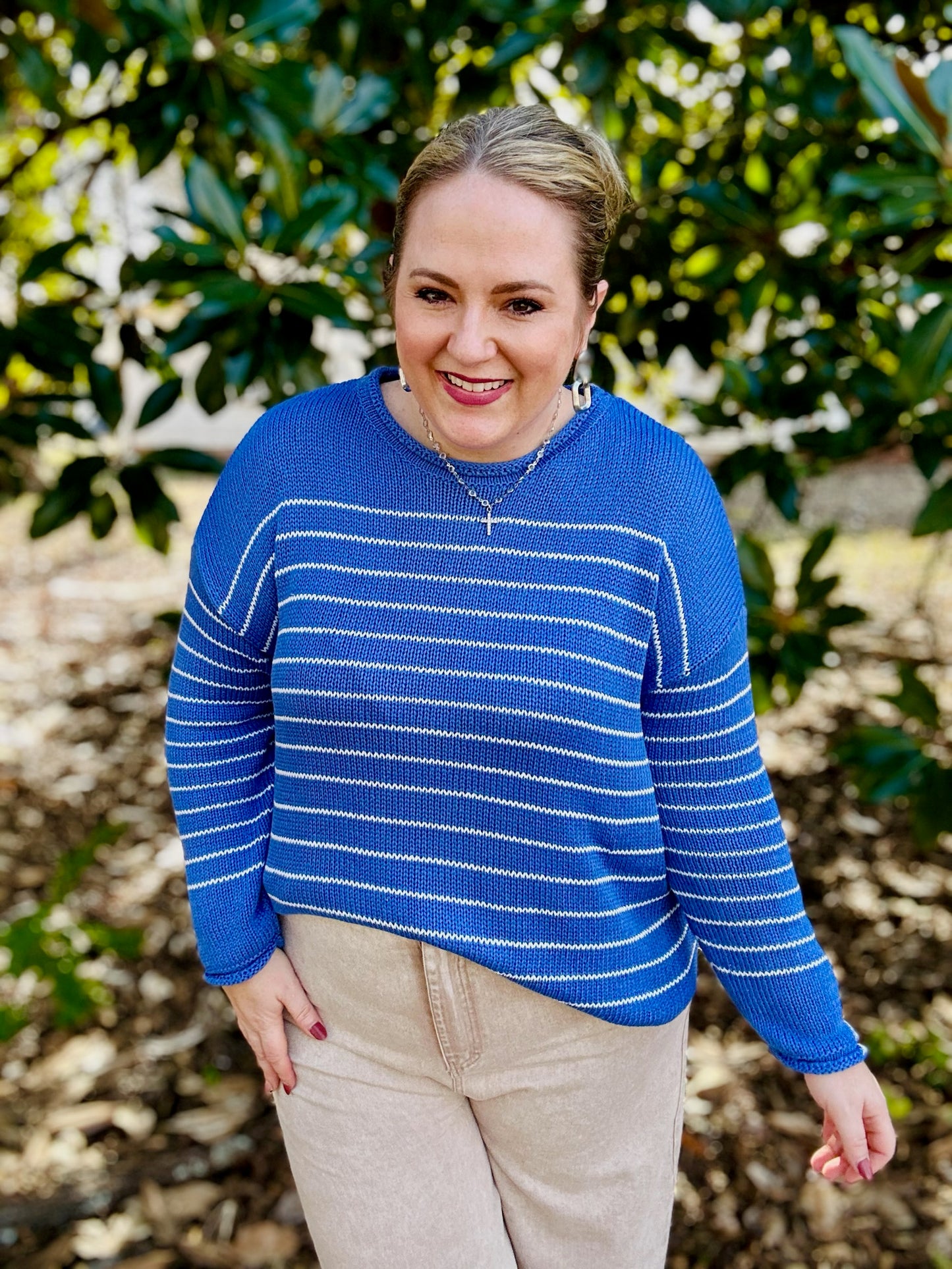 Allison Barrel Legged Washed Denim
