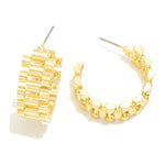 Chain Link Hoops (Multiple Colors)