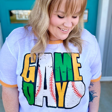 Game Day Baseball Tee (Any Tee)