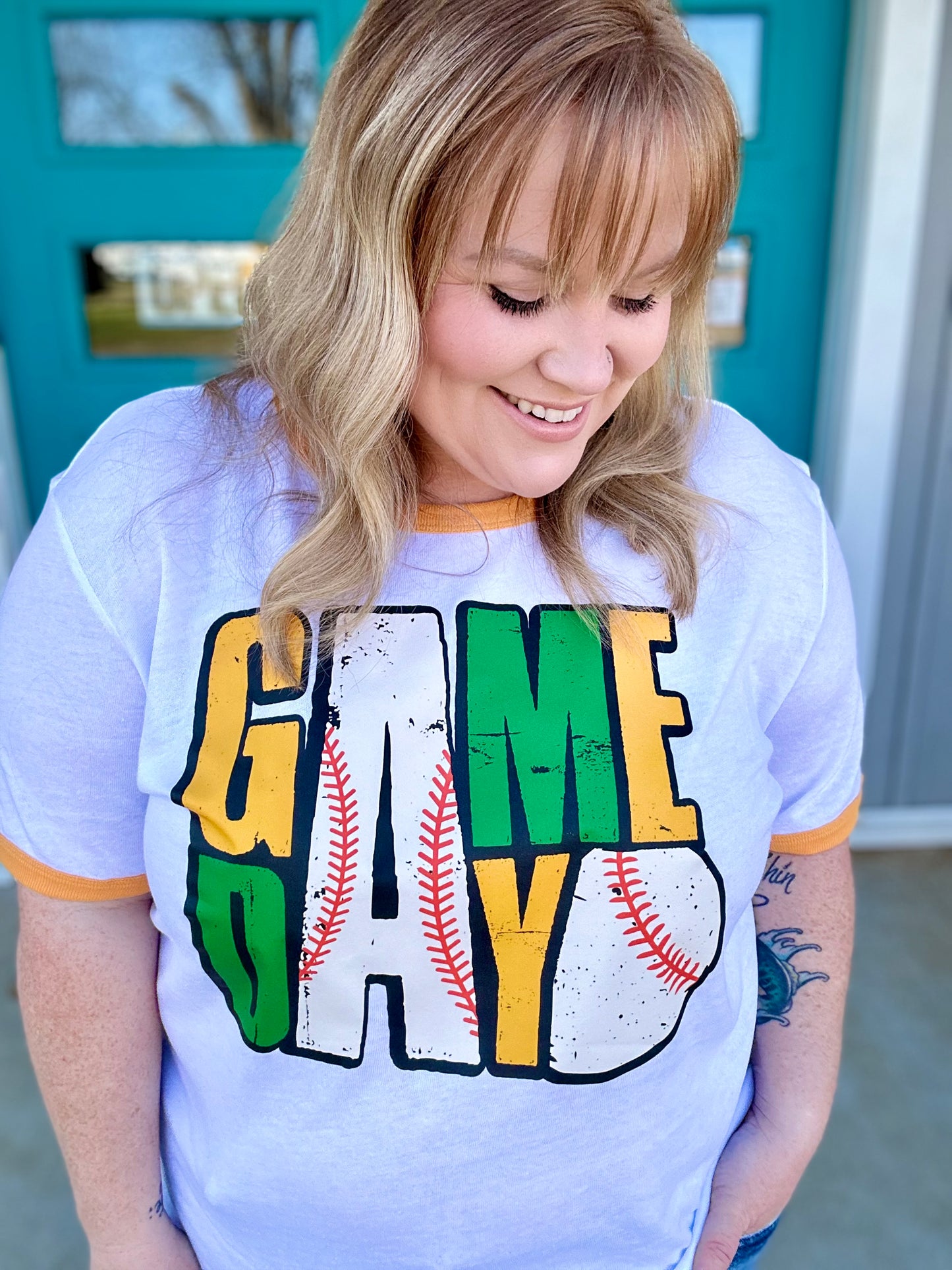 Game Day Baseball Tee (Any Tee)