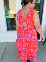 Rachael Tropical Dress (Reversible)