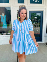 Sunny Days Striped Dress