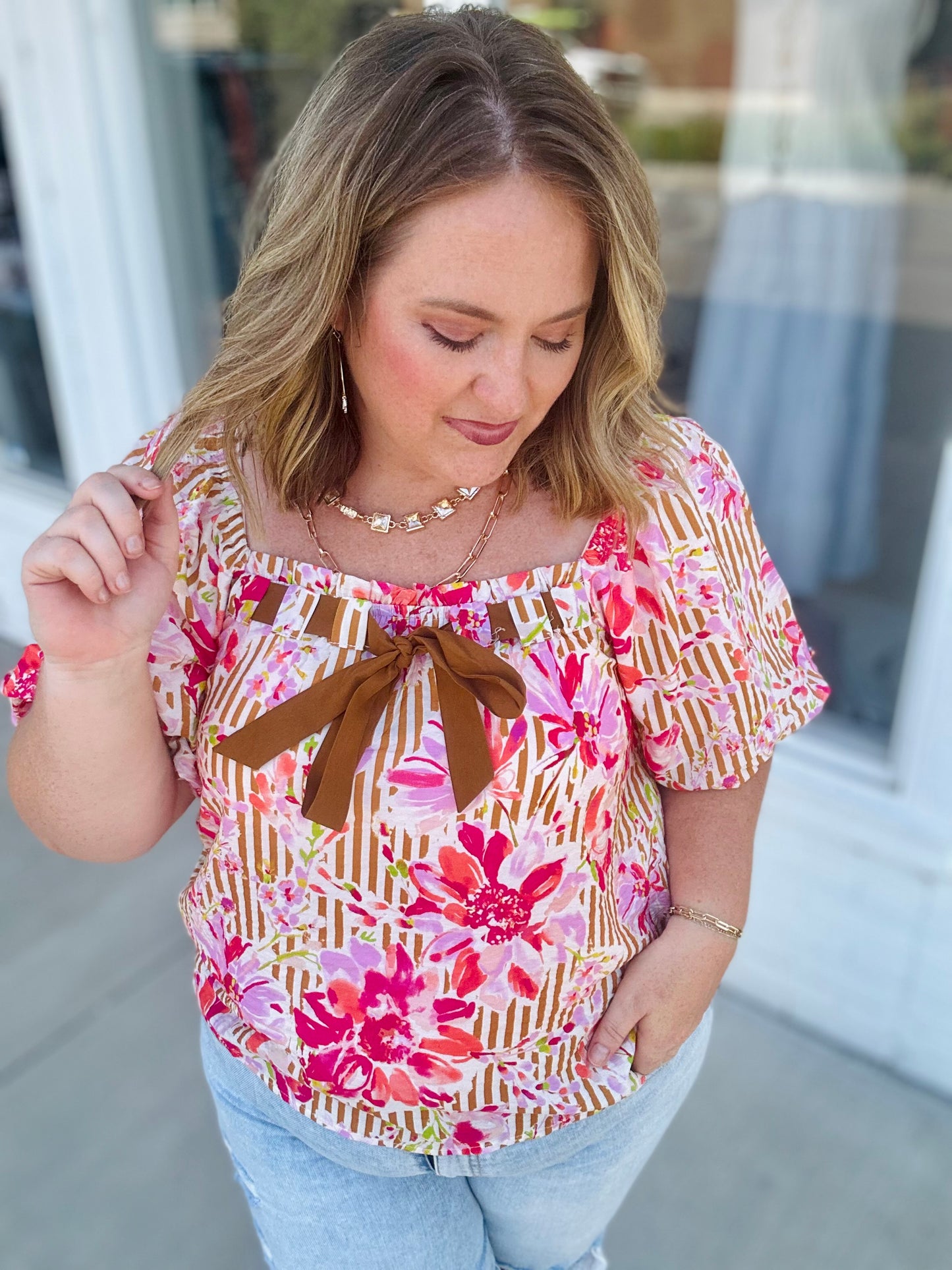 Kiley Floral Top